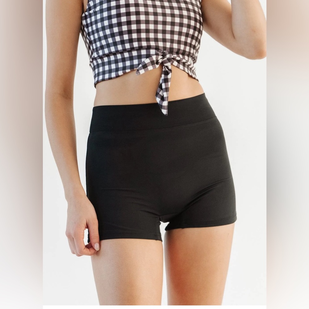 NWT Lime Ricki High-Waist Boy Shorts